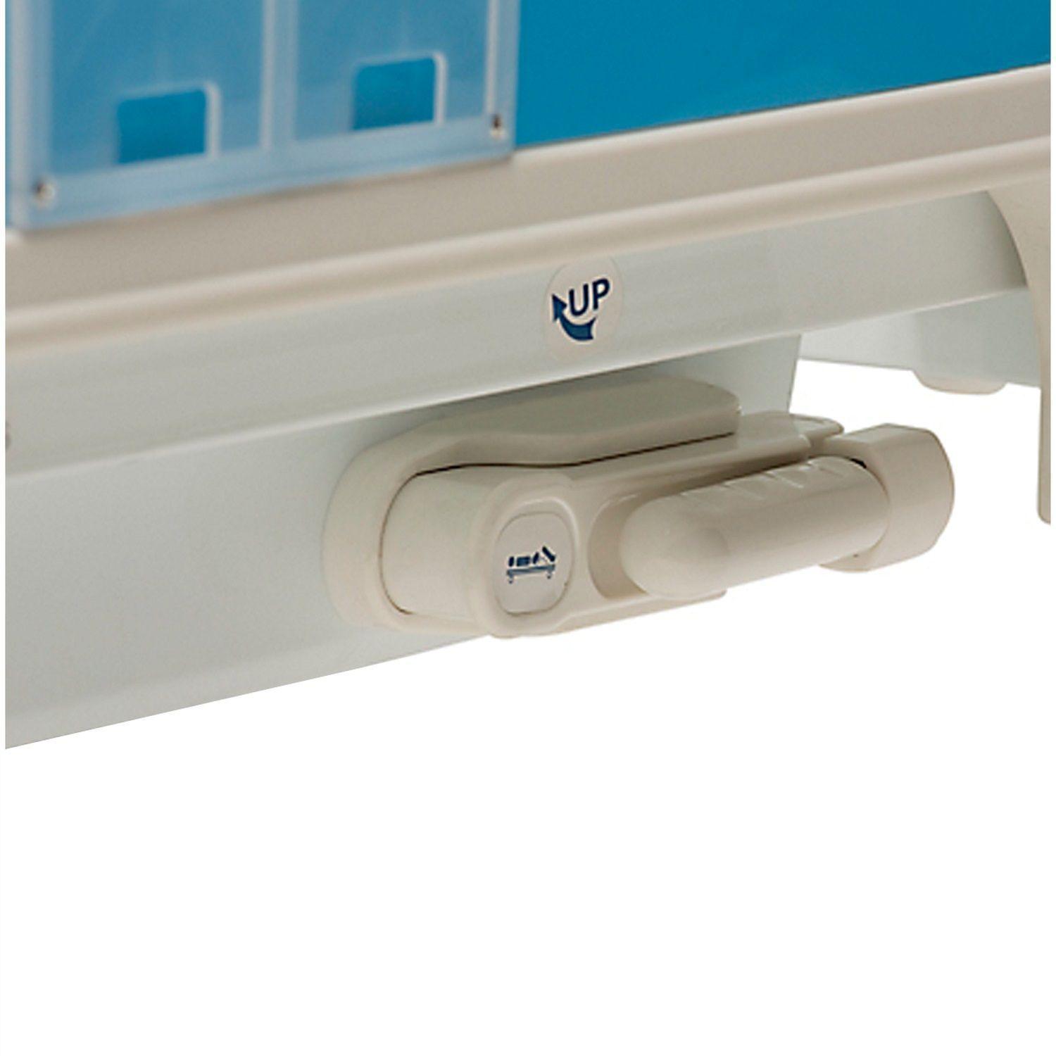 cama clínica manual 2 posiciones pro+colchón+mesa-6