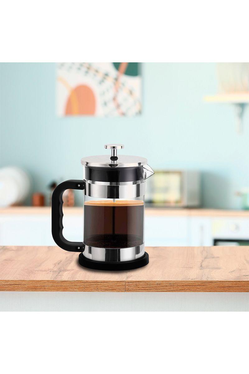 Cafetera Prensa Francesa 800ml Gris-1