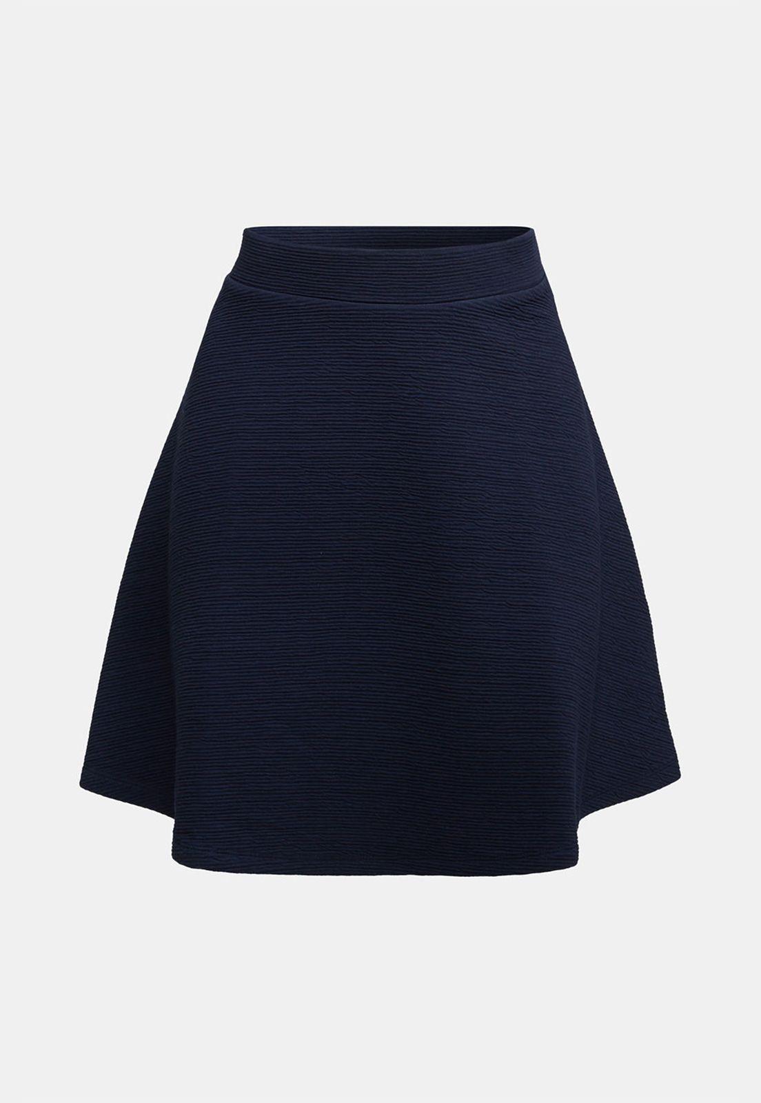 Falda Midi Con Textura Esprit-3