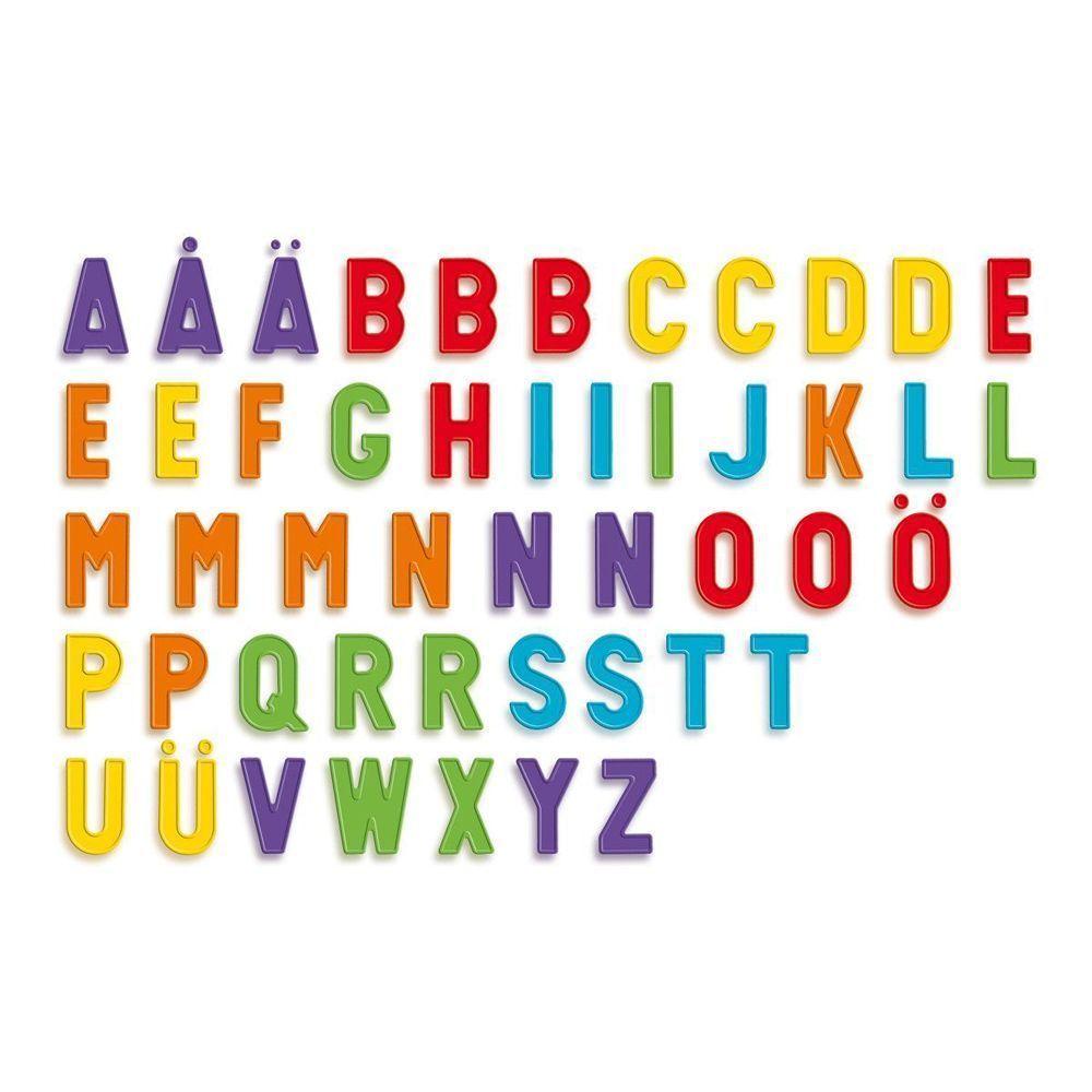 Didacticos Pizarra imantada letras 53 piezas -3