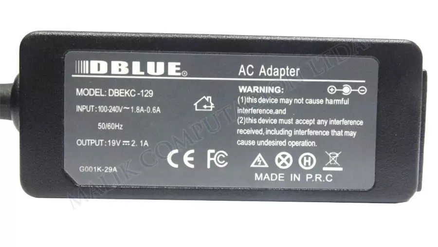 CARGADOR NOTEBOOK PARA SAMSUNG NP900X1B-A01AU 19V 2.1B 3.0MM * 1.1MM -0