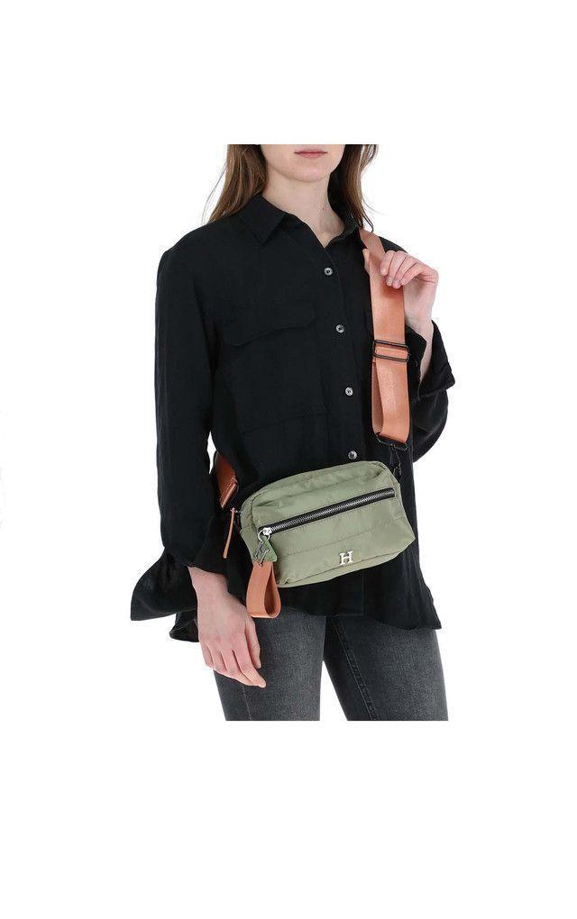 Cartera Cruzada Cross Verde Humana-3