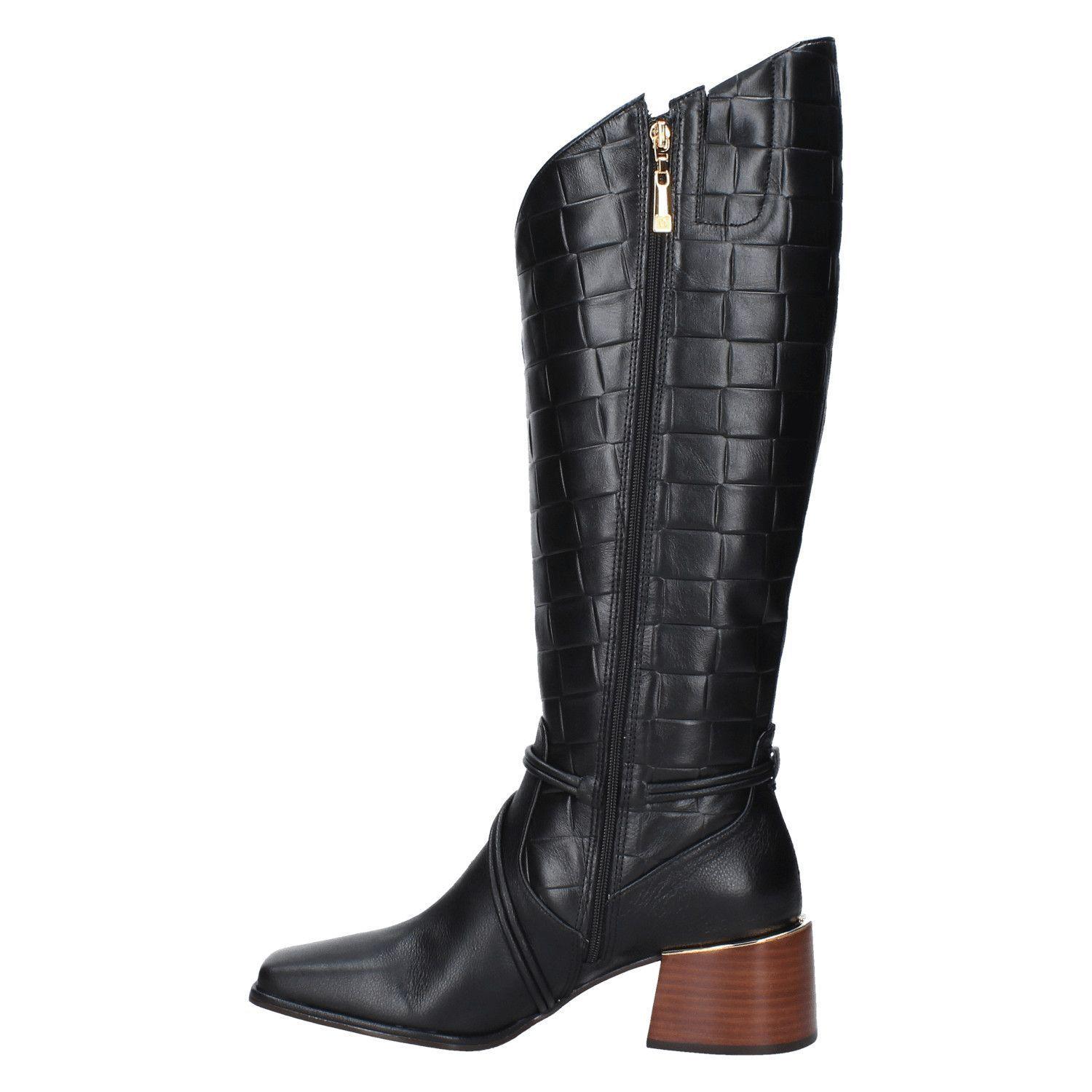 Bota Casual Mujer Luz da Lua - C530 Negro-3
