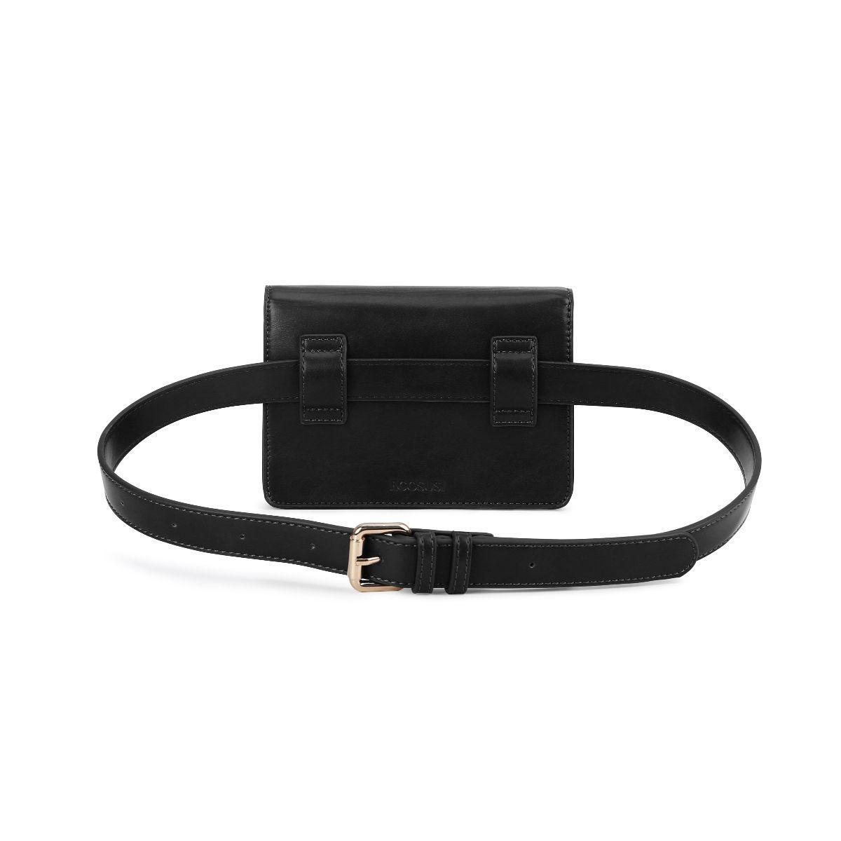 ECOSUSI RIÑONERA BANANO DE CINTURA - NEGRO-1