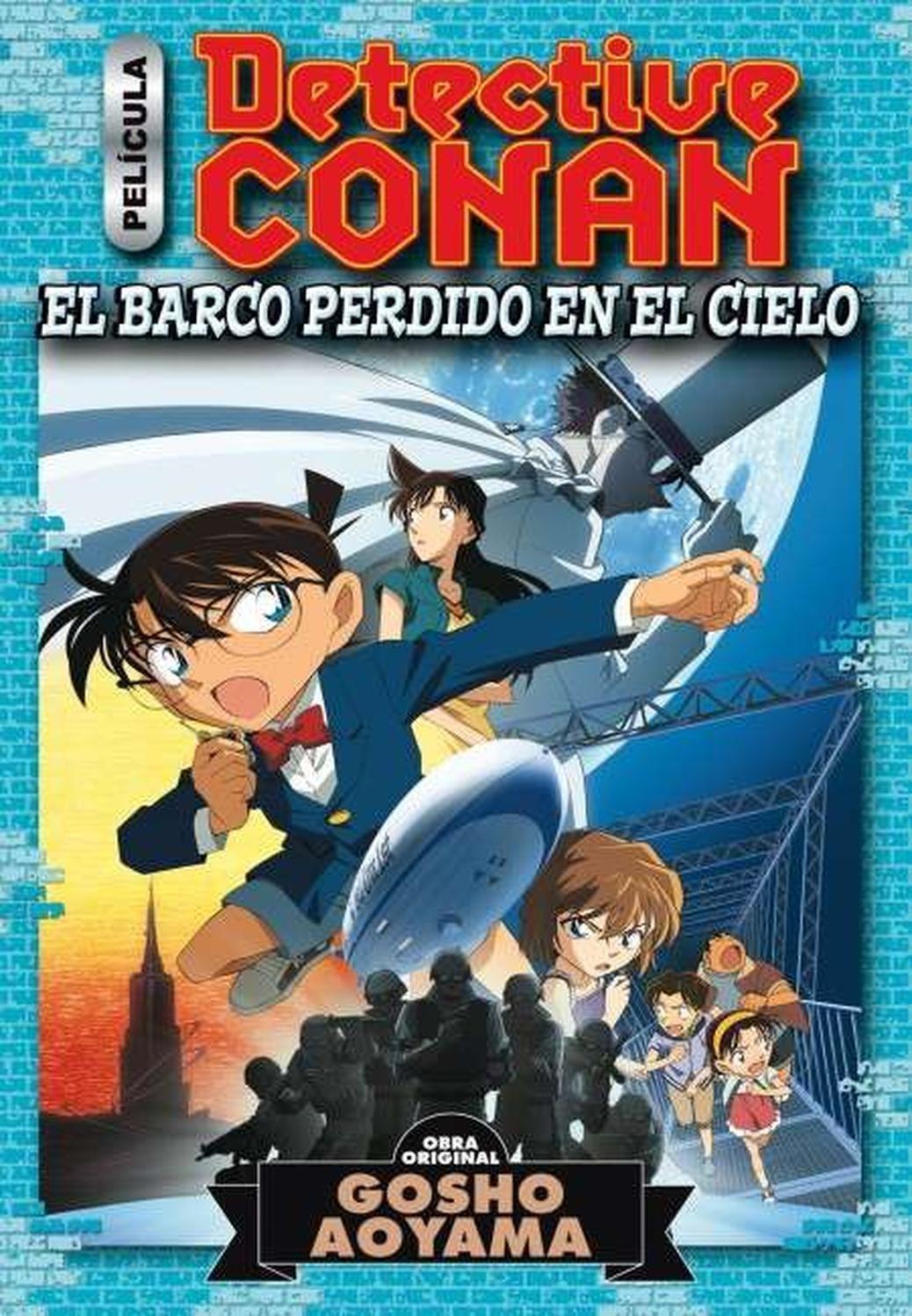 Manga Detective Conan - Anime Comics 01 - El Barco Perdido En El Cielo [Tomo Único] - España-0
