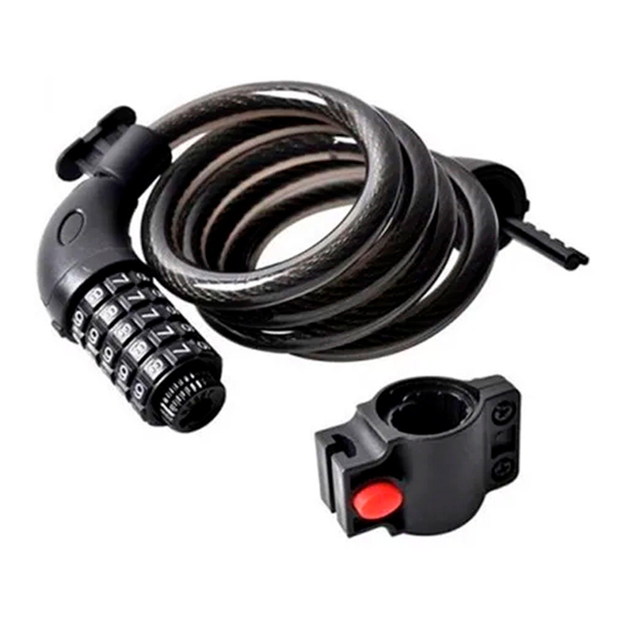 Candado De Bicicleta Con Clave-0