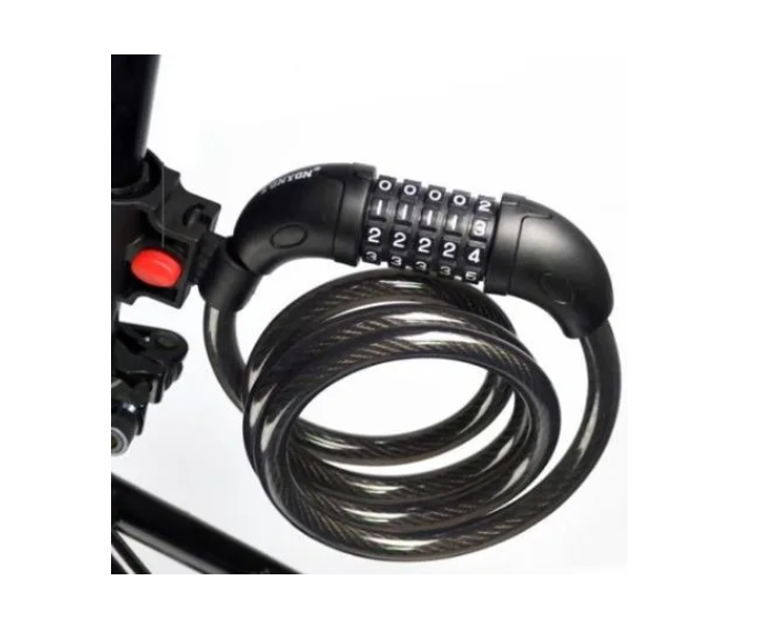 Candado De Bicicleta Con Clave-1