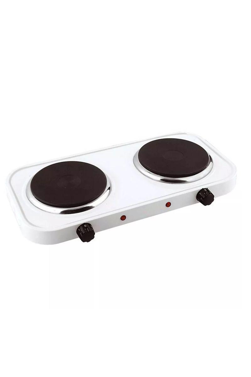 Cocina Eléctrica De 2 Platos Encimera 2000 Watts-0