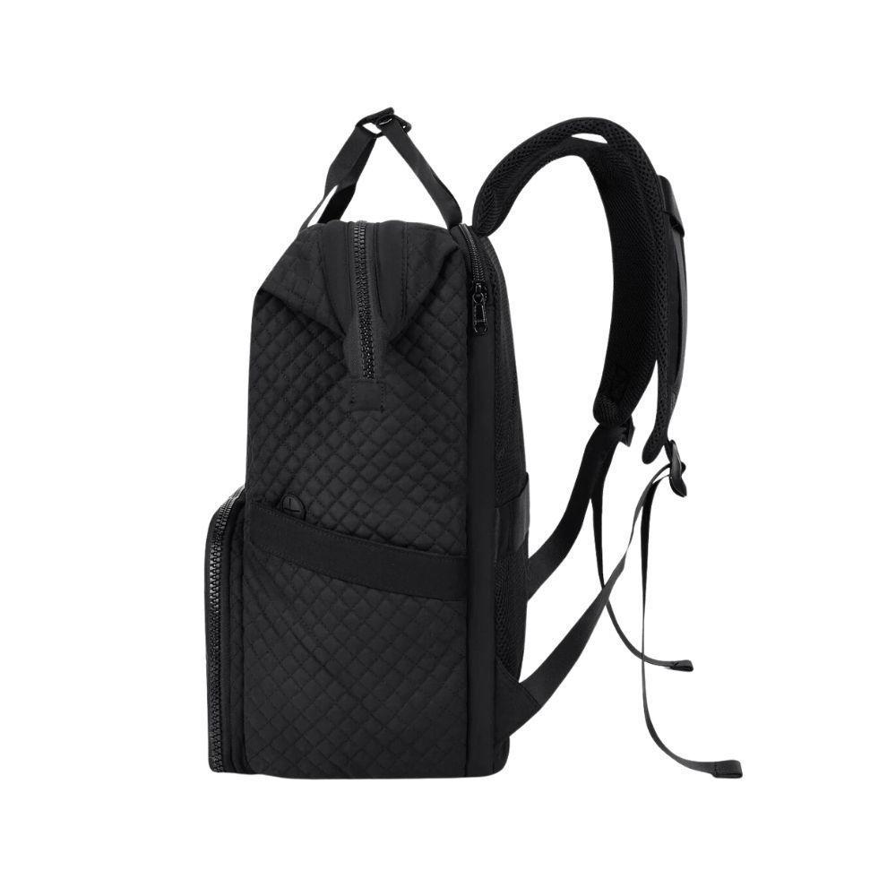 Bagsmart - Mochila con Lonchera Integrada Bonchemin para 15.6" - Negro-2