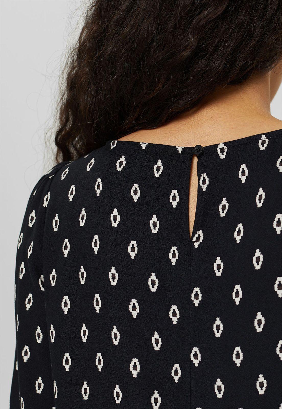 Vestido Mini Estampado De Lenzing™ Ecovero™ Esprit-2