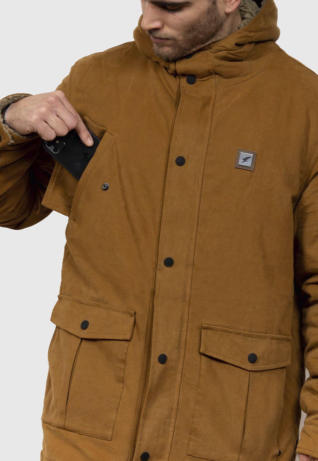 Chaqueta Canvas Reversible Woodstone-6