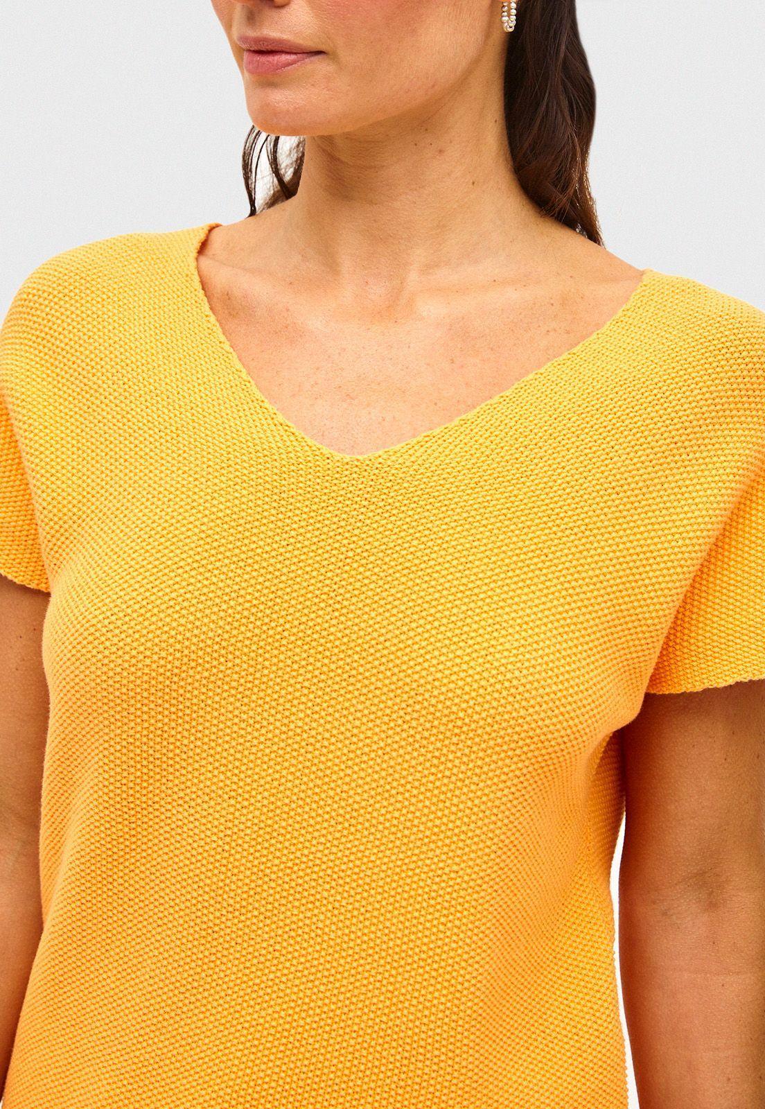 Polera Azafran Mango-2