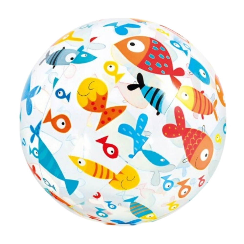 Pelota Inflable Peces de Coral 51 Cm Lively Print-0