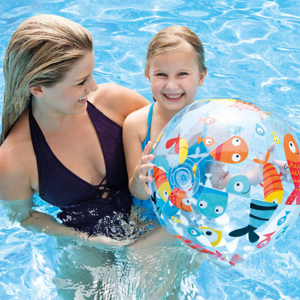 Pelota Inflable Peces de Coral 51 Cm Lively Print-1