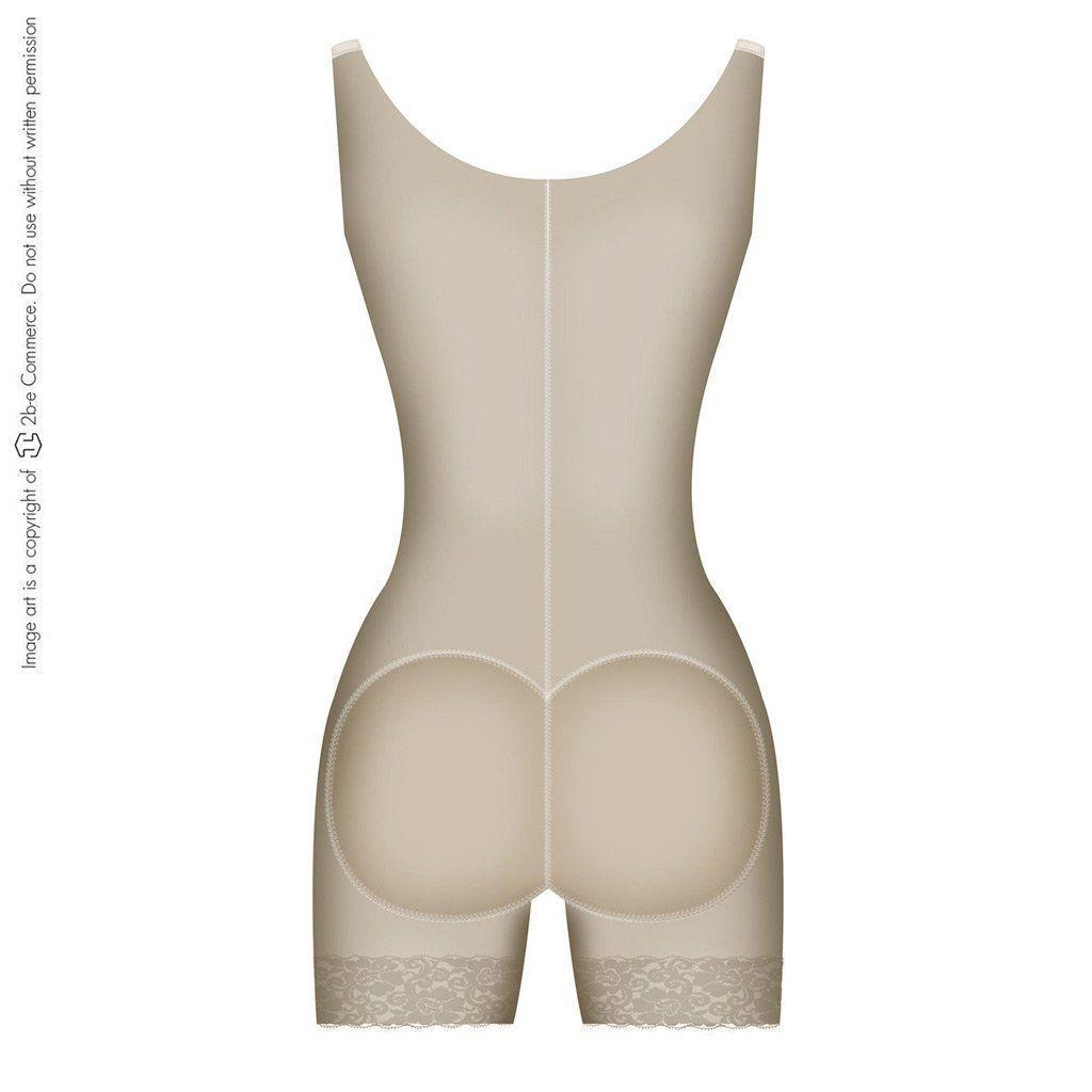 Faja Colombiana Moldeadora y Reductora En Short 217 Negro-3