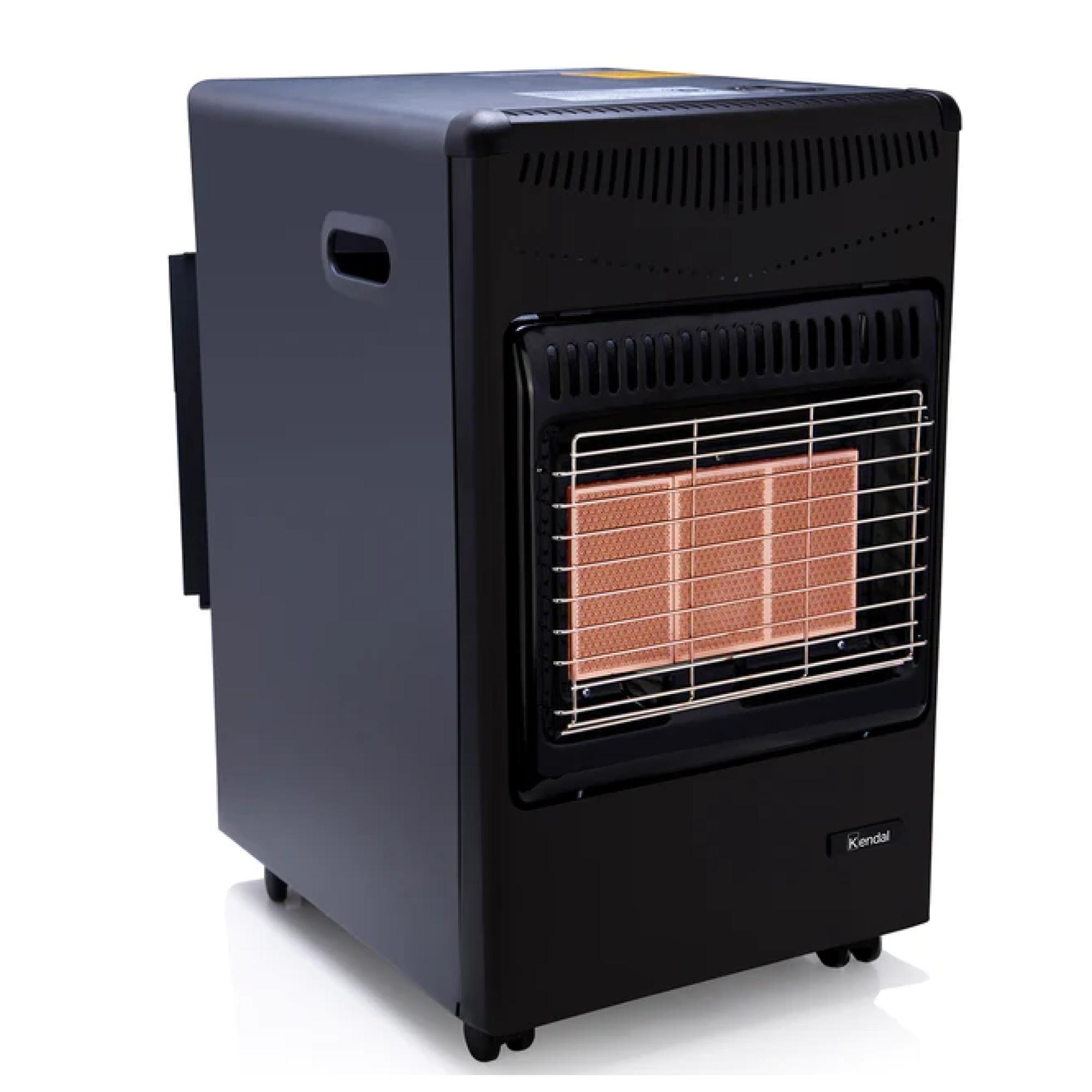 Estufa Infrarroja A Gas Calefaccion 15 Kilos Negro KGQ-15G Kendal-0
