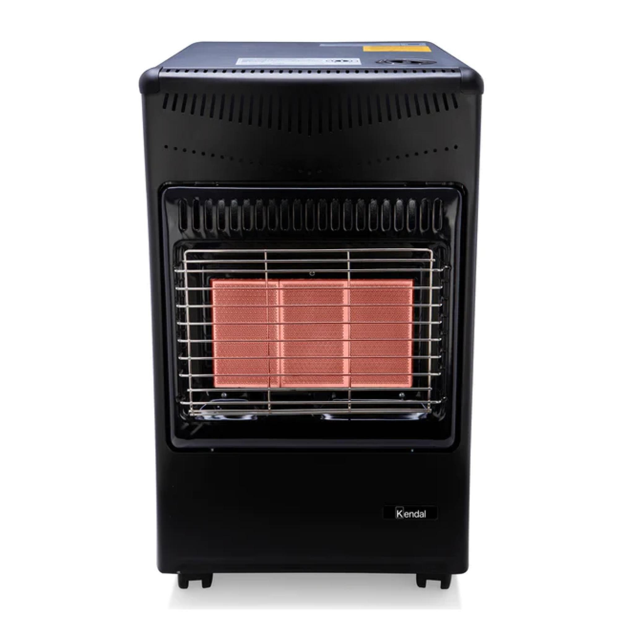 Estufa Infrarroja A Gas Calefaccion 15 Kilos Negro KGQ-15G Kendal-1