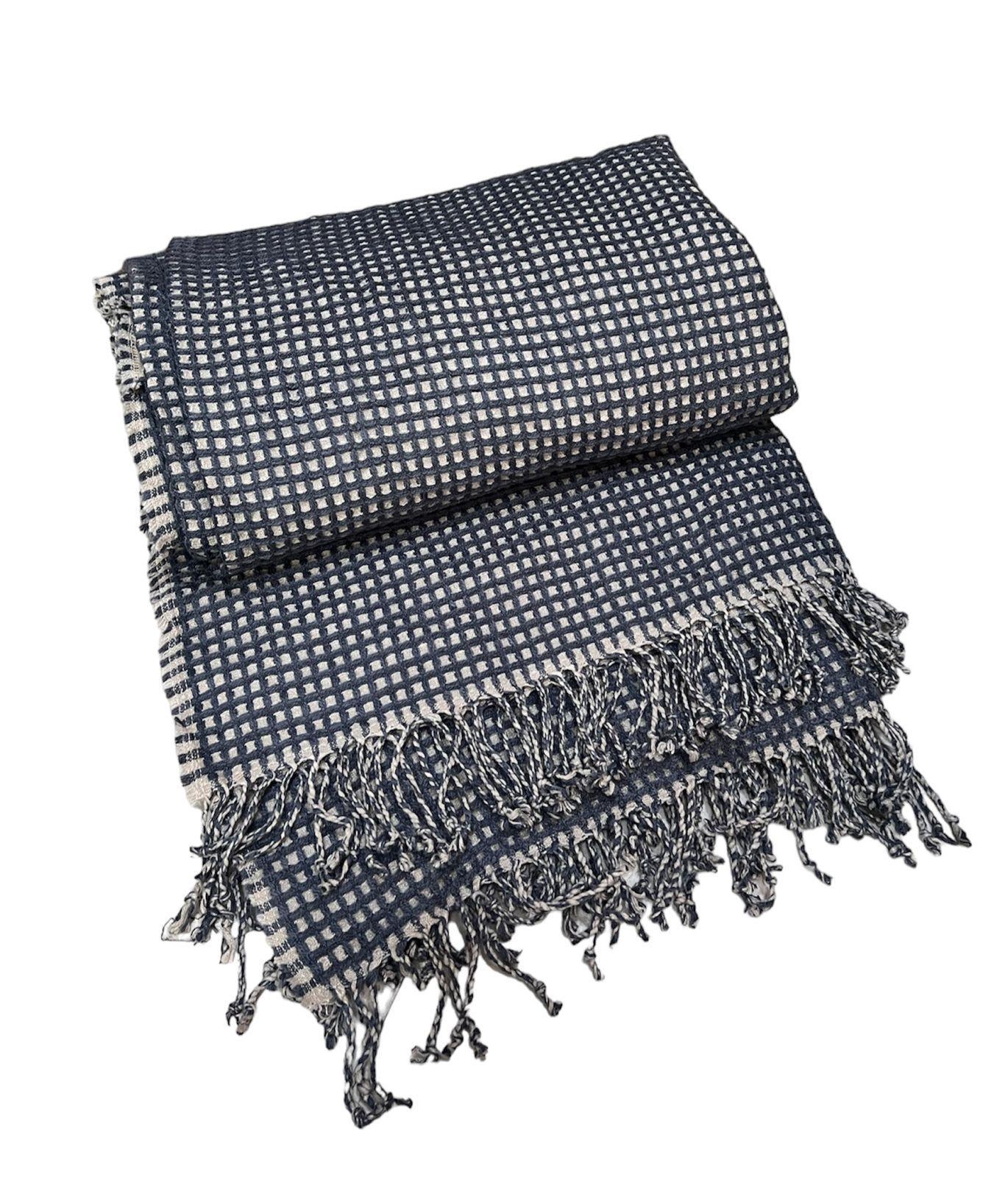 Manta Decorativa Tejida Para Sofa Sillon Cama 150x200cm Ñ-0