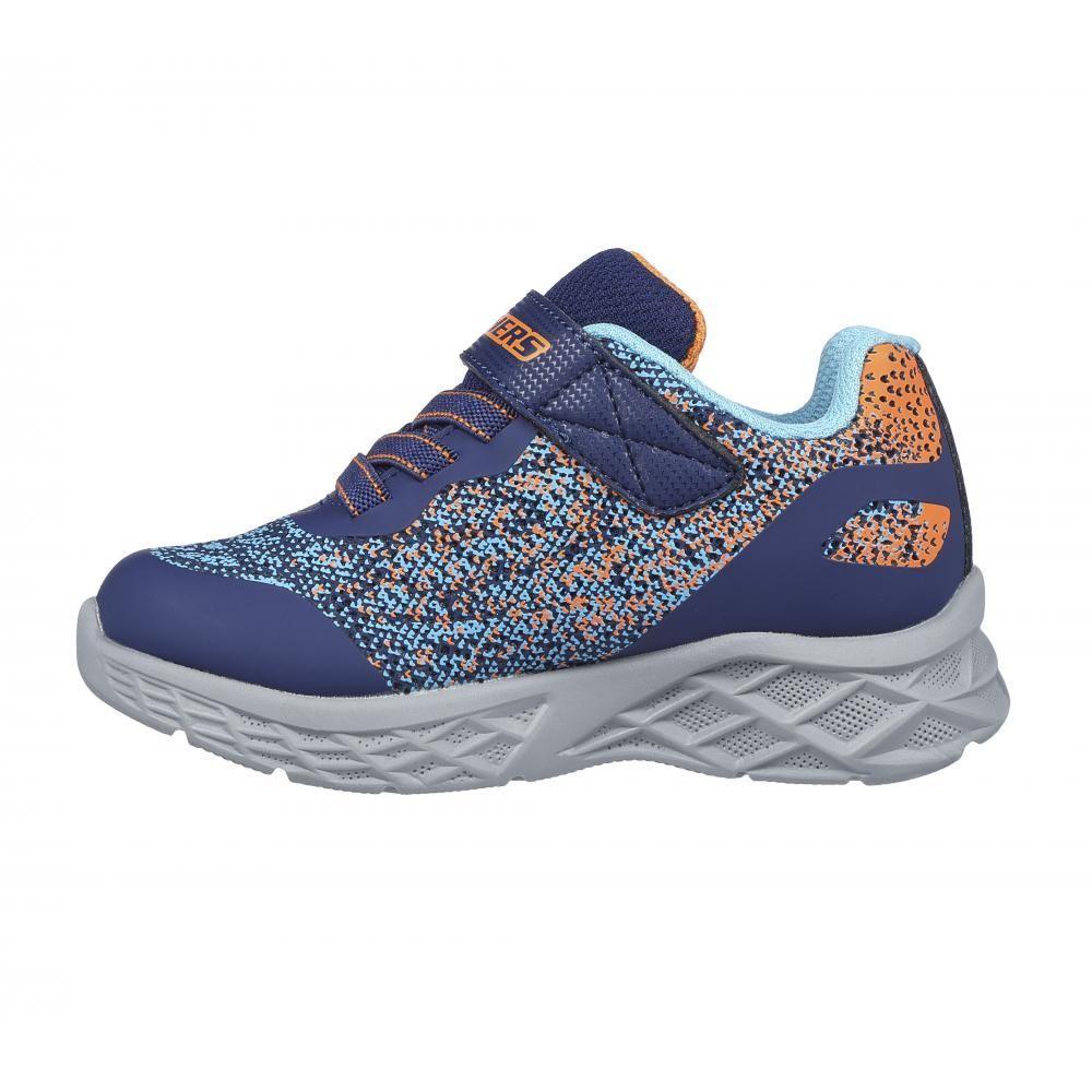 Zapatilla Niño Microspec Ii Navy Skechers-3