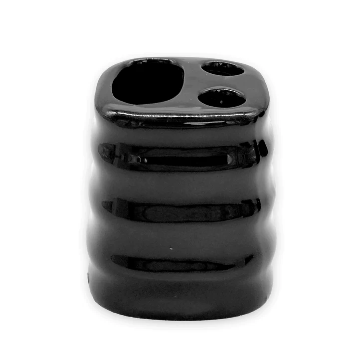 Set de Accesorios para Baño 4 piezas Negro - Aqualux™-2