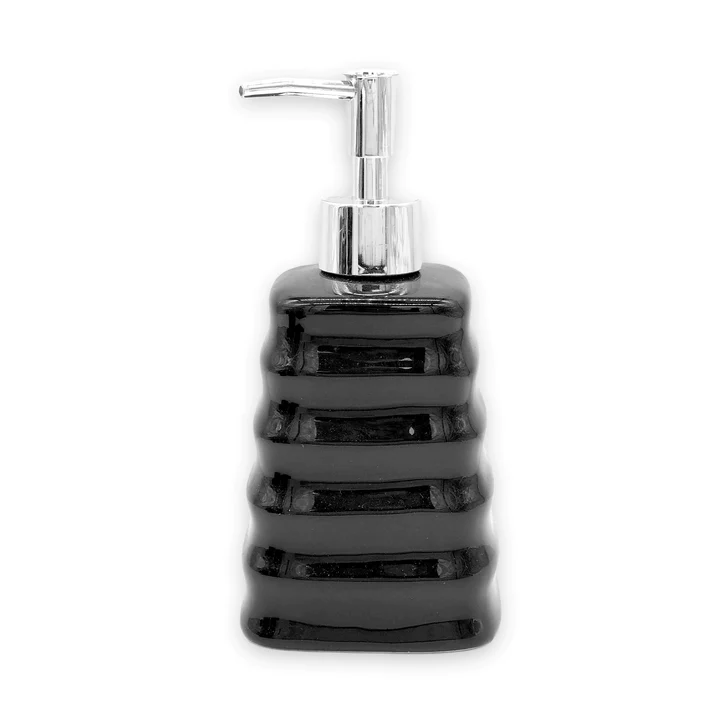 Set de Accesorios para Baño 4 piezas Negro - Aqualux™-1