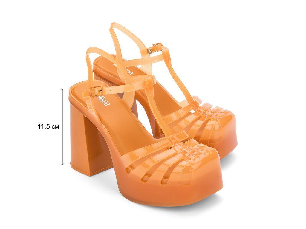 Sandalia Party Heel Naranja Melissa-5