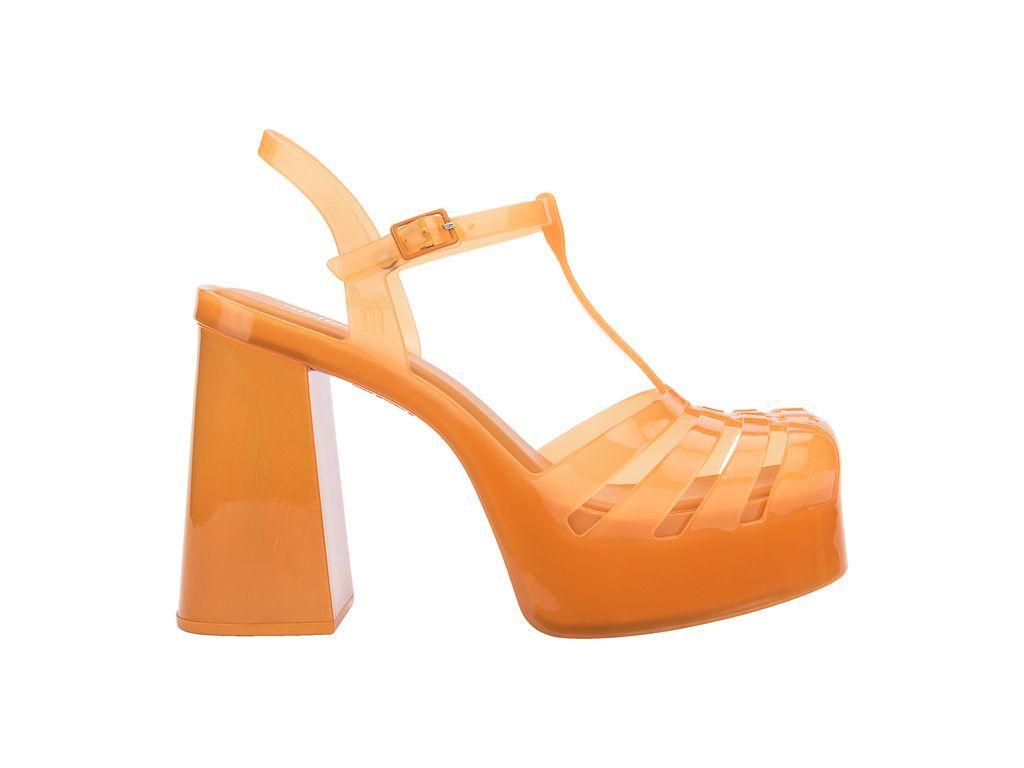 Sandalia Party Heel Naranja Melissa-0