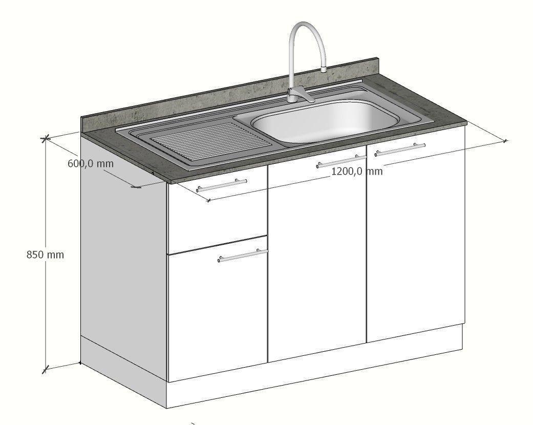 MUEBLE COCINA MODULAR 100 ARMADO LAVAPLATOS IZQUIERDO BLANCO-3