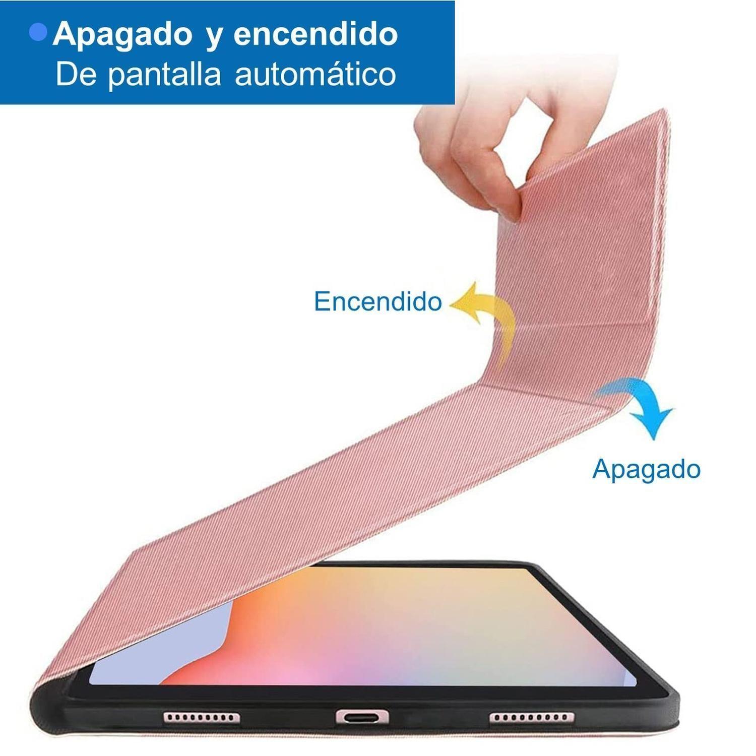 Carcasa Funda Con Teclado Para iPad Linkon Varios Tamaños Pink - 10.2''-4