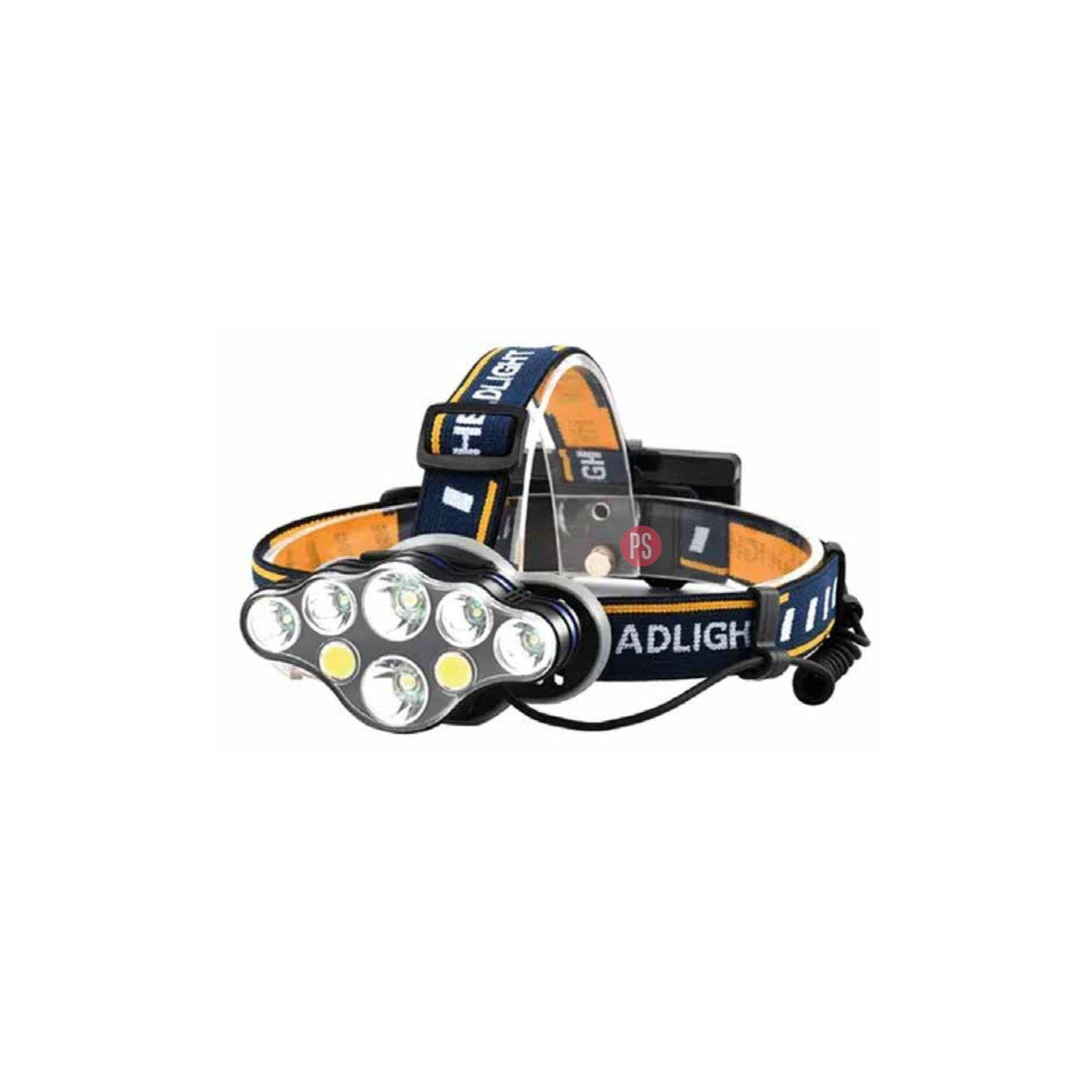 Linterna Led Cabeza 8 Luces Led Recargable - PuntoStore-2