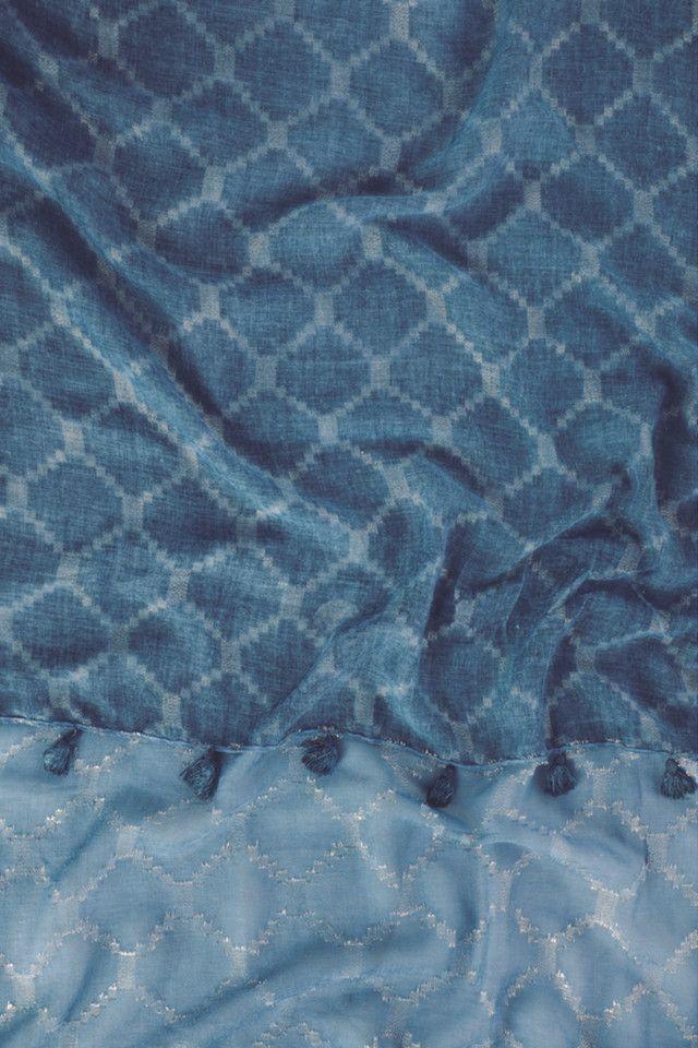 Pañuelo Rombos Azul Humana-2