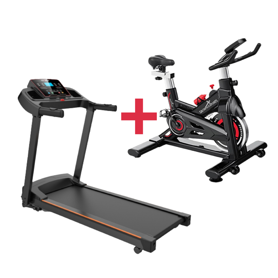Trotadora S2+ Bicicleta De Spinning Pack-0