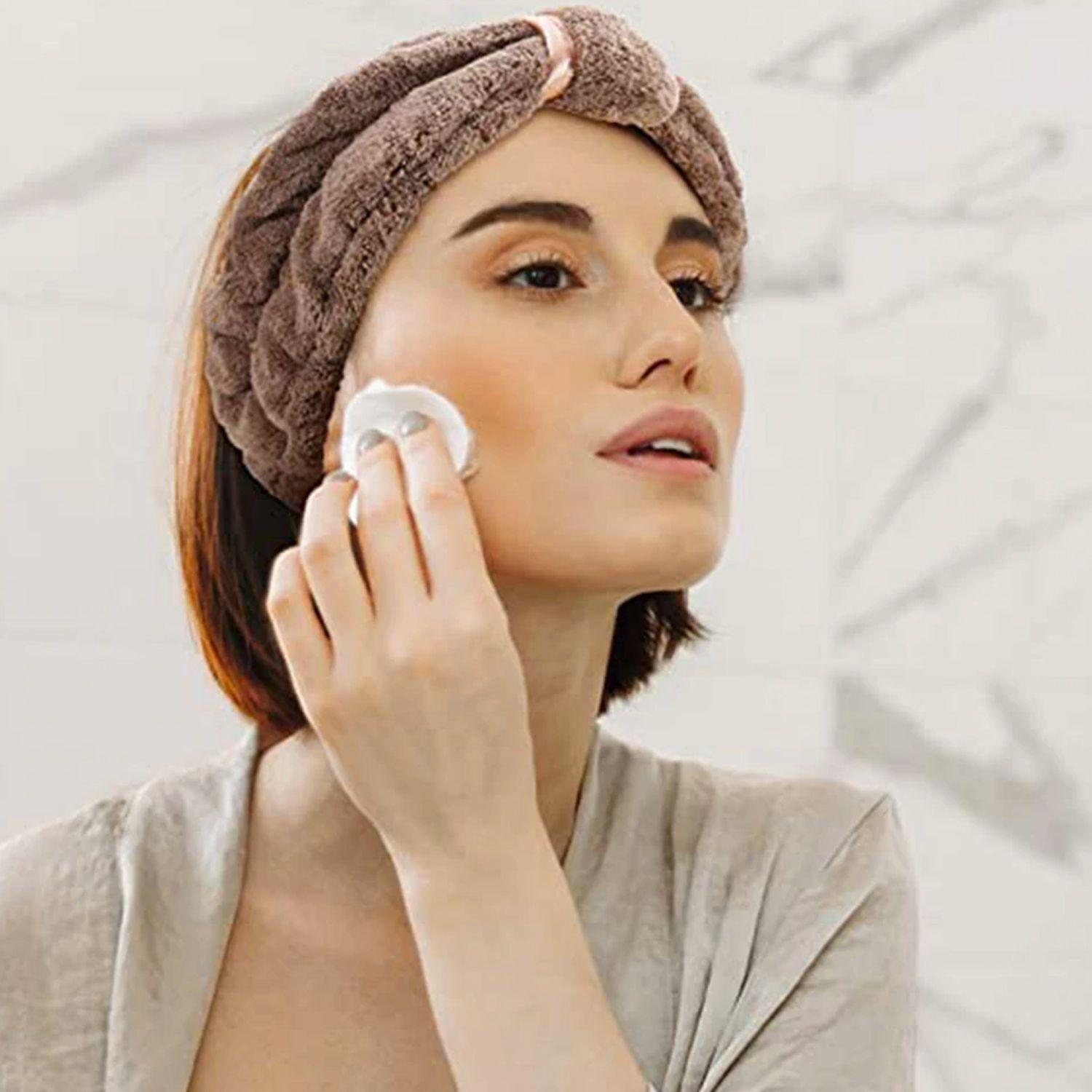 Pack Brocha Estilo Sirena para Maquillaje Malú + Esponja De Maquillaje "Blending Sponge" Con Jabón + Cintillo Spa y Maquillaje-7