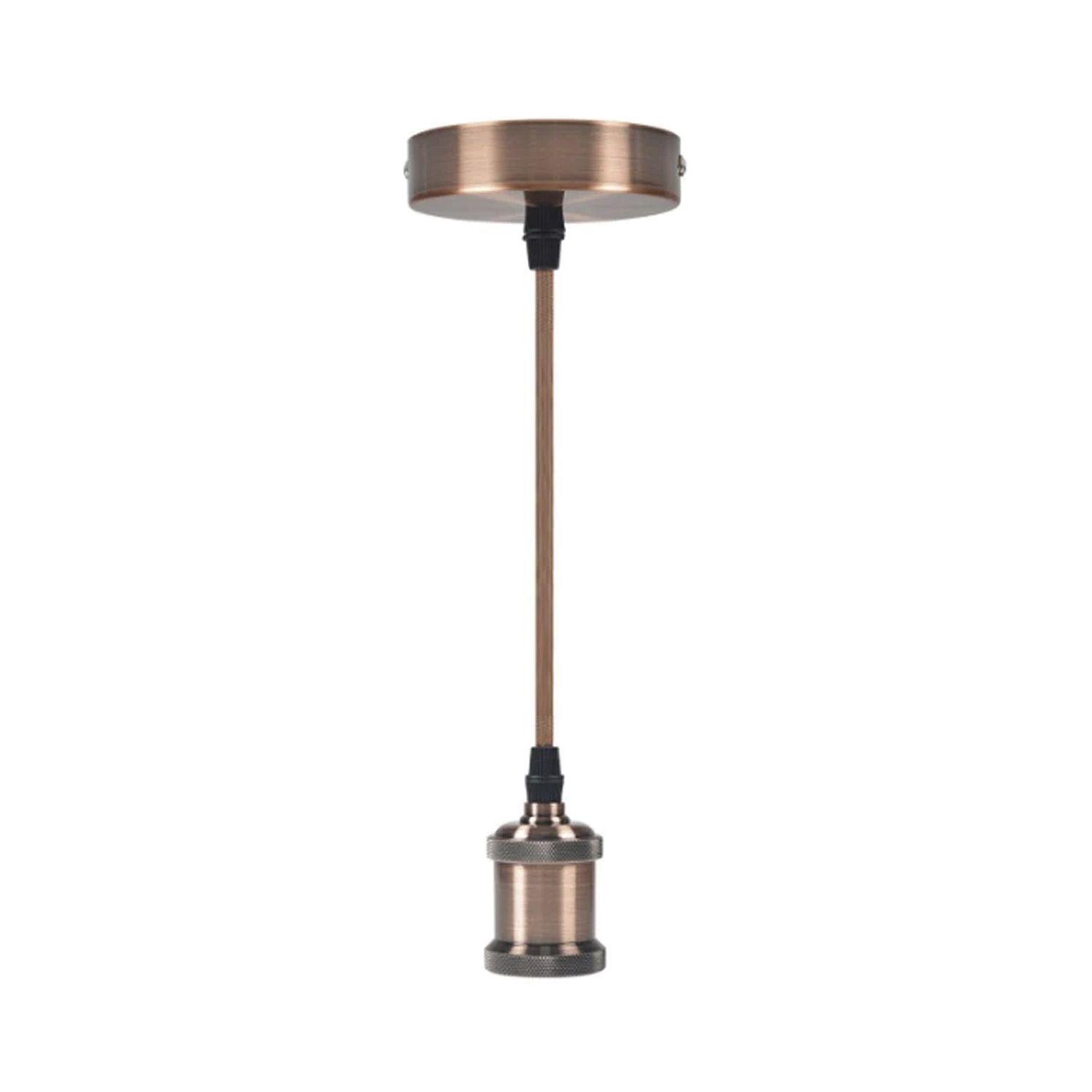 Pack 5 Soquetes E-27 Bronce Vintage-3