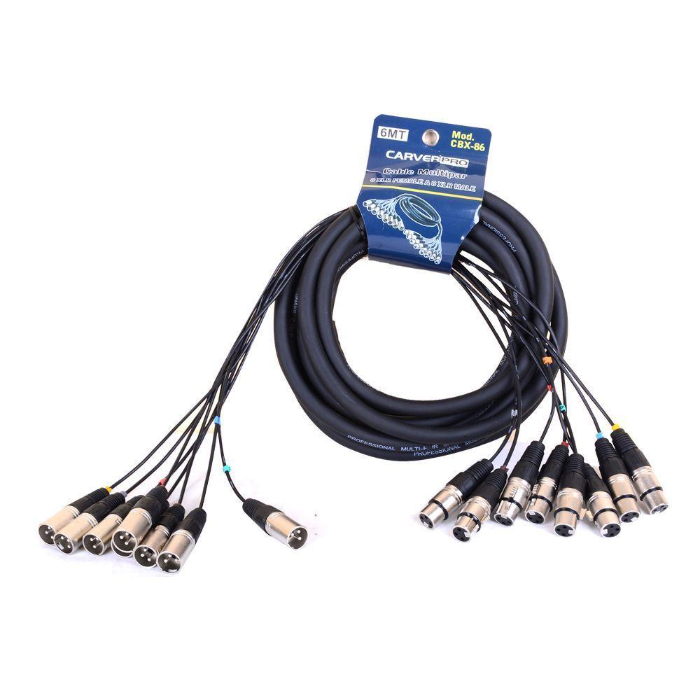 CABLE MULTIPAR EXTERIOR REMOTA 8 XLR/HEM. CARVERPRO-0