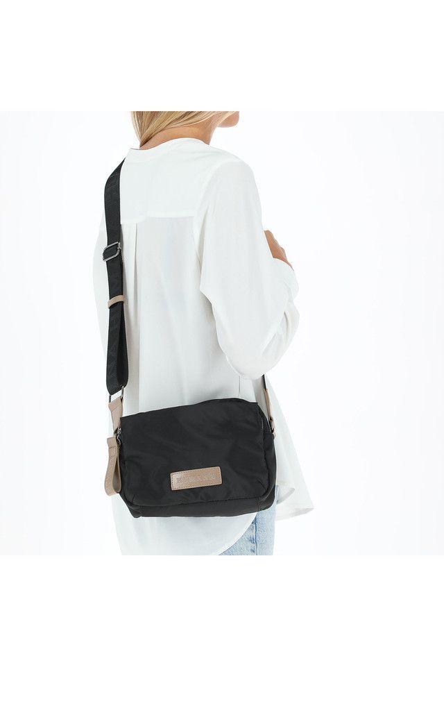 Cartera Cruzada Block Negra Humana-3