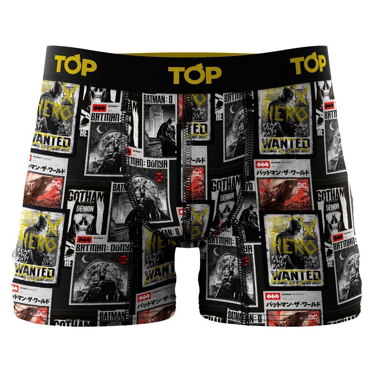 Bóxer Medio Microfibra Batman Pack 3 C1 Top-2