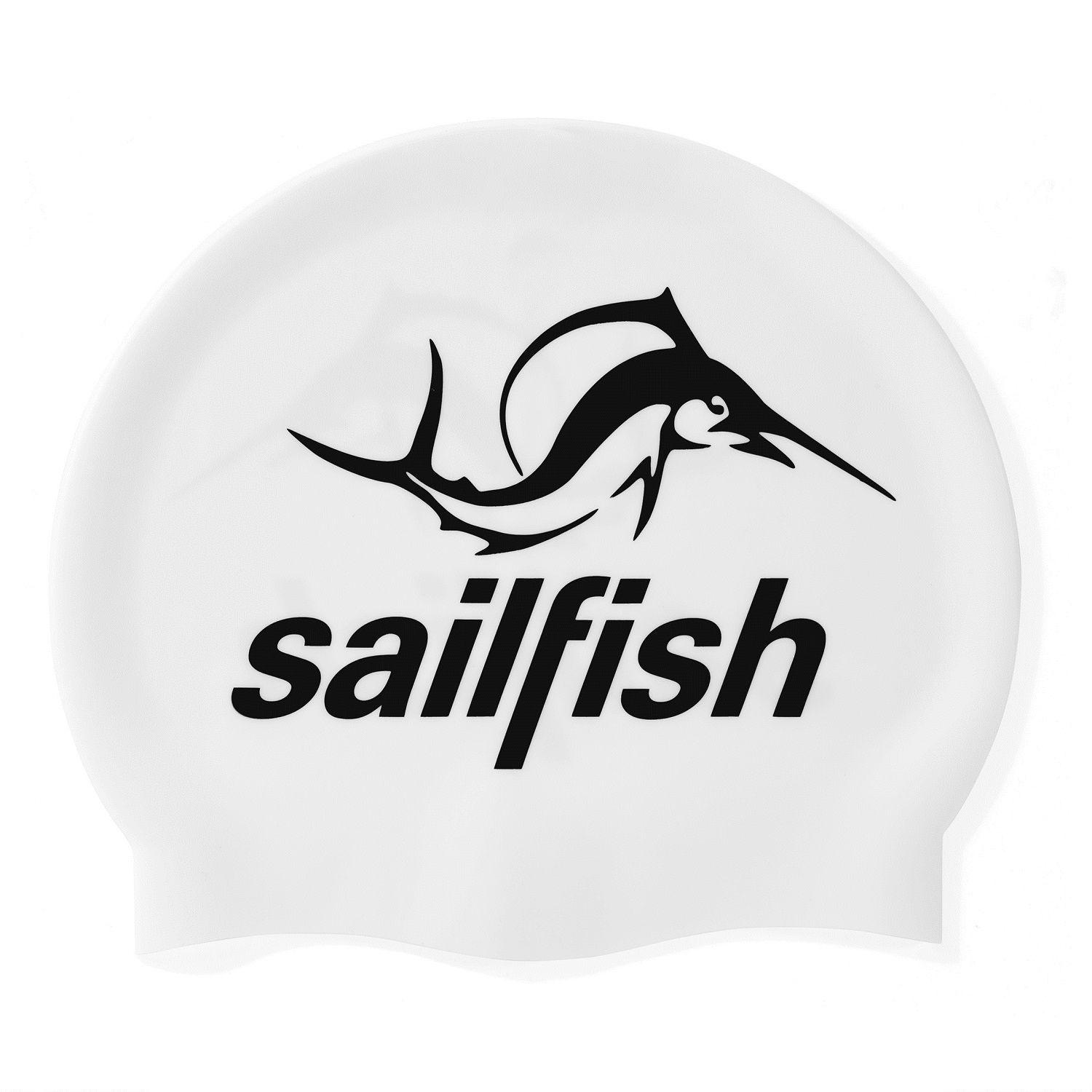 Gorro Natación Sailfish – Silicona Blanco-0