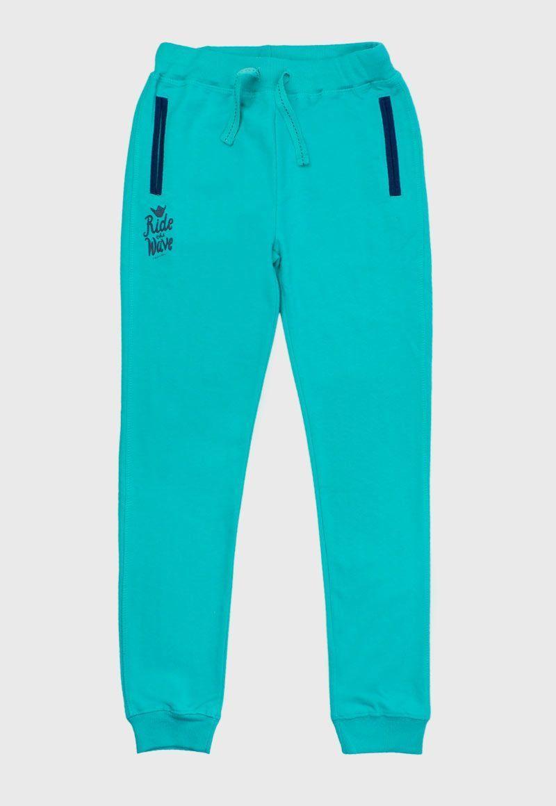 Pantalón jr niño sport b/contraste day to day-0