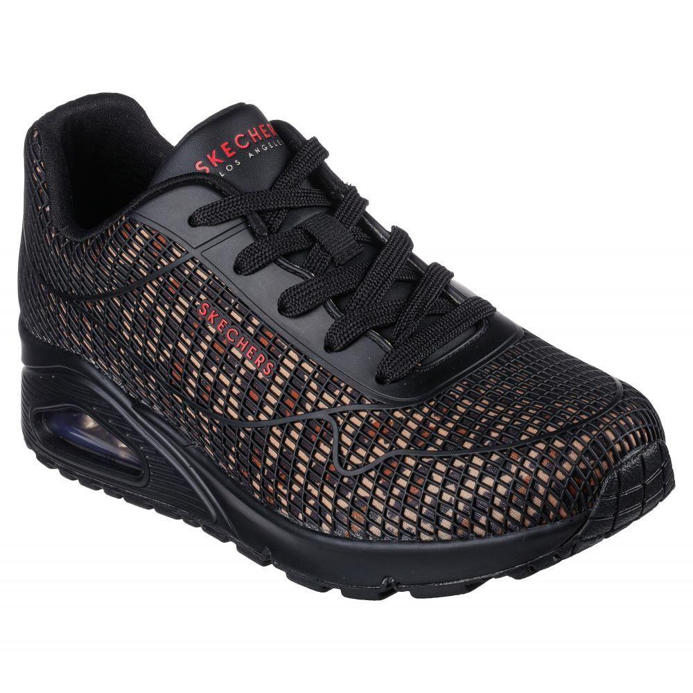 Zapatilla Mujer Uno  Free Negro Skechers-0