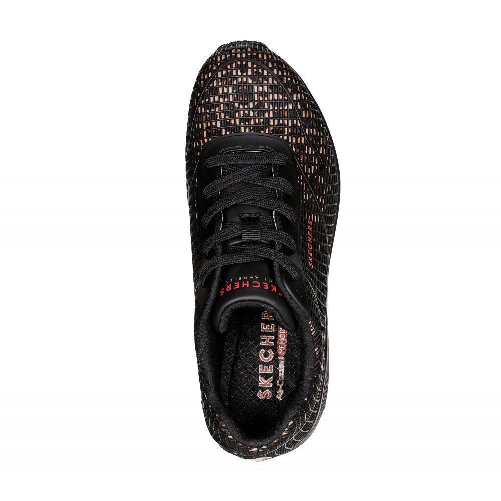 Zapatilla Mujer Uno  Free Negro Skechers-1
