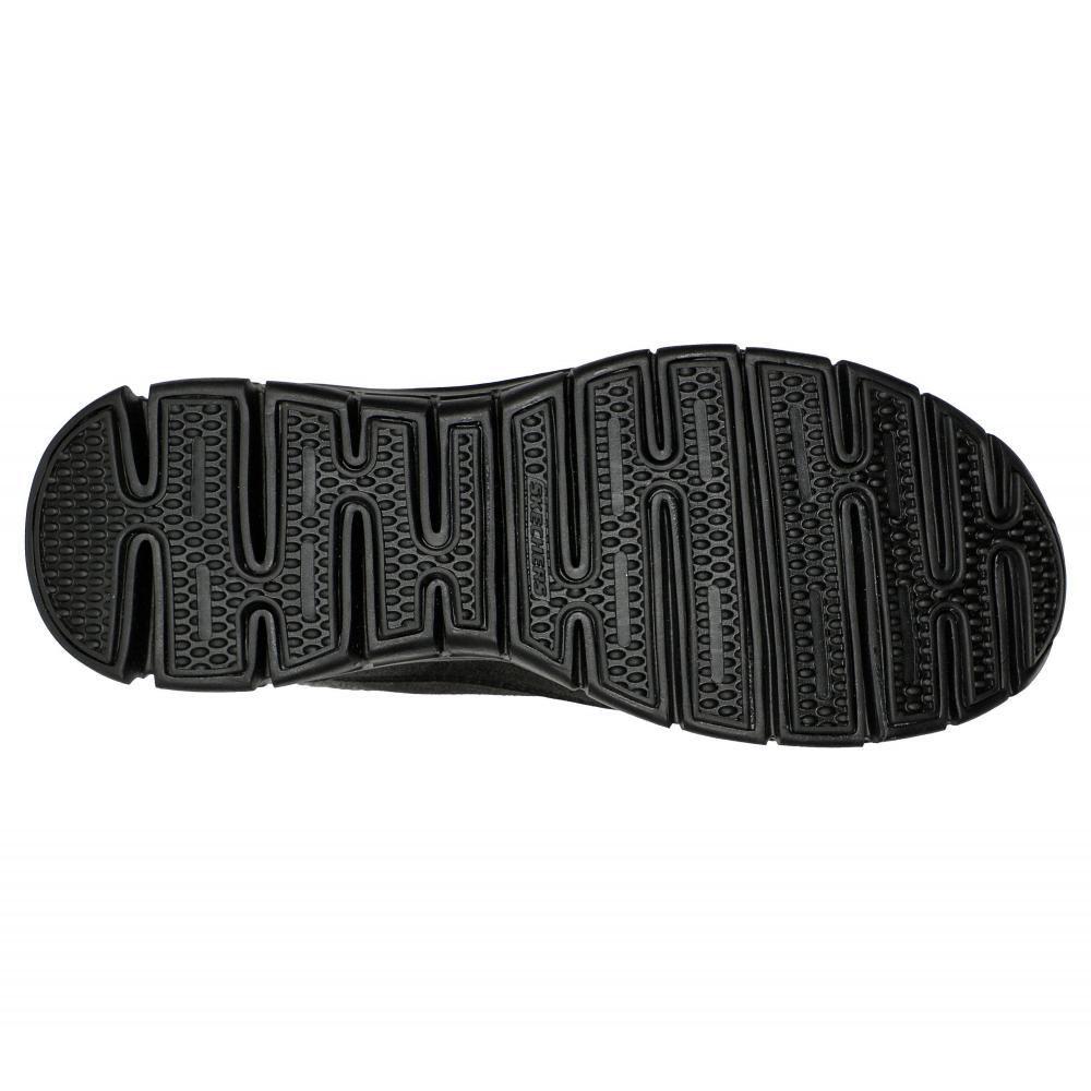 Botin Mujer Synergy Negro Skechers-3