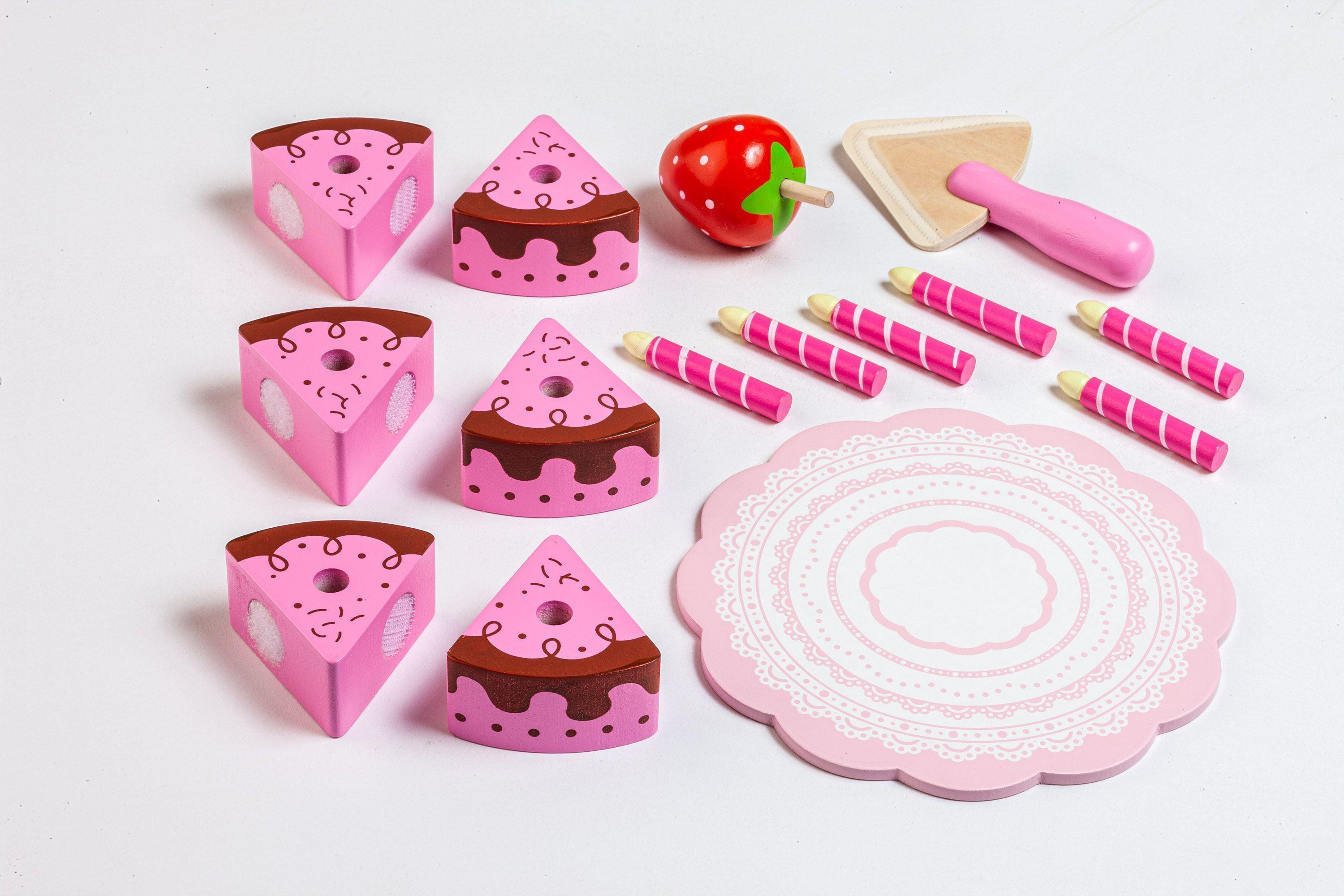 Torta de Cumpleaños De Juguete De Madera Party Cake Molto-4