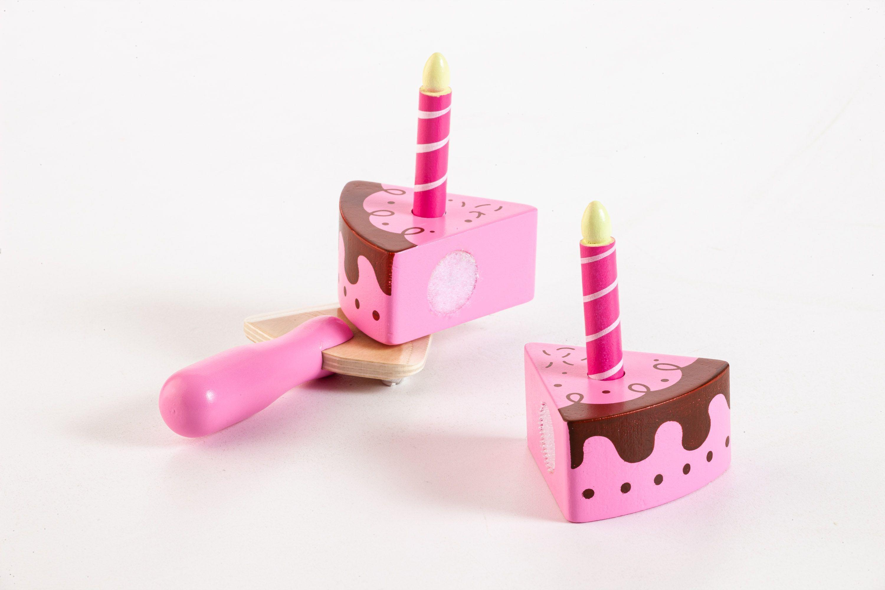 Torta de Cumpleaños De Juguete De Madera Party Cake Molto-3