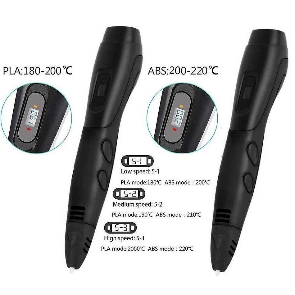 Boligrafo de impresión 3D ABS Smaffox SM-01 54M + Estuche-5