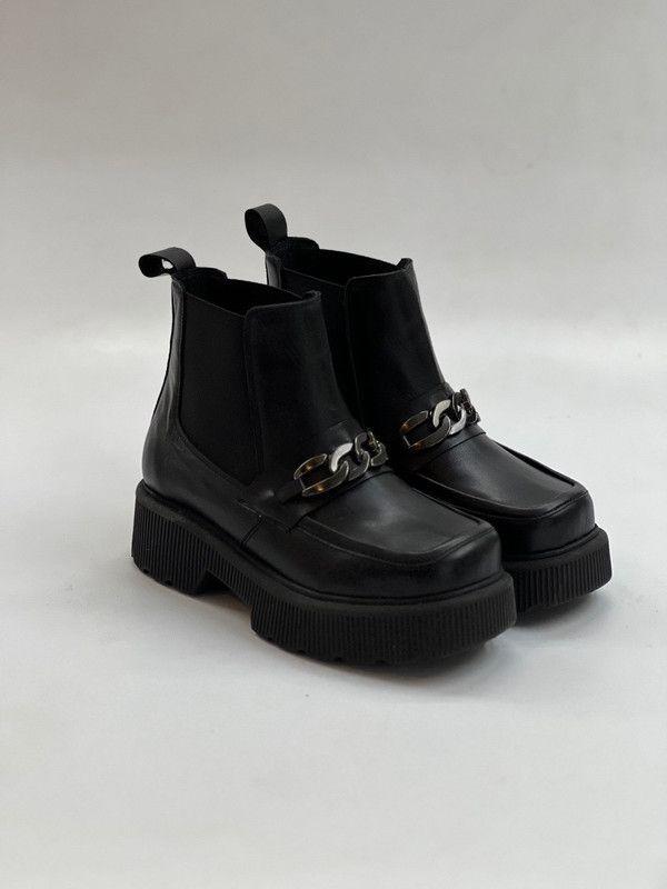 Botin Nora Negro Exotica-2