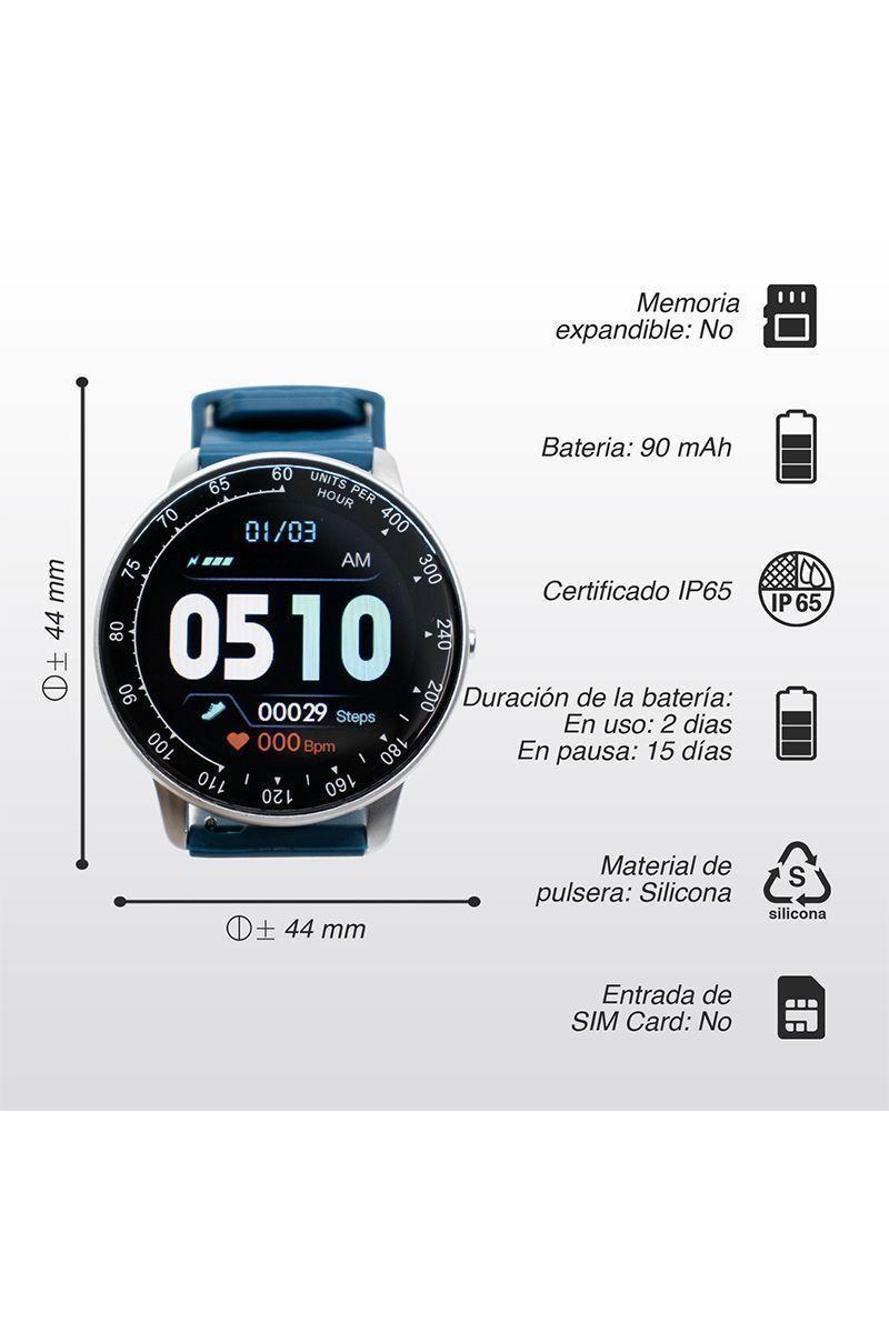Reloj Inteligente Smartwatch N23 Azul-2