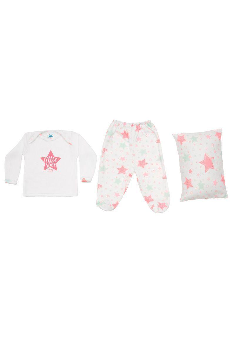 Set pijama más almohada que brilla en la oscuridad-0