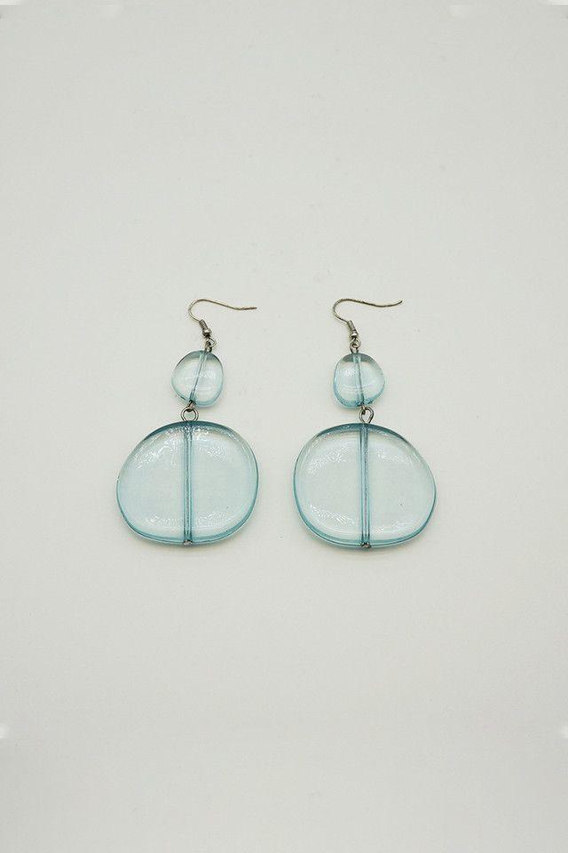 Aros Transparent Plateado Humana-0