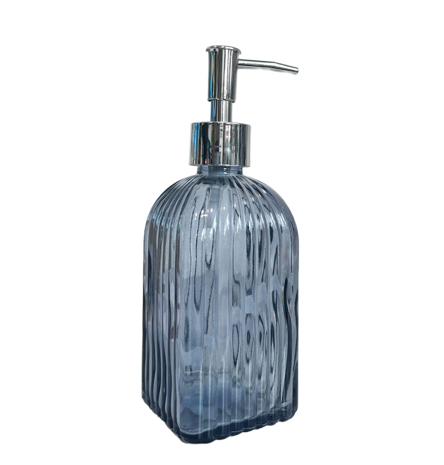 Dispensador Jabón Alcohol Gel 400ml Vidrio Decorativo N-0